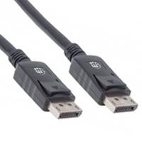 CABLE DISPLAYPORT,MANHATTAN,307093, V1.2 M-M 3.0M NEGRO 4K60HZ CABLE DISPLAYPORT,MANHATTAN,307093, V1.2 M-M 3.0M NEGRO 4K60HZ